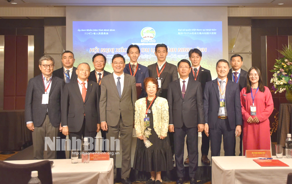 Ninh Bình:  Tổ chức Hội nghị Xúc tiến Du lịch tại Nhật Bản với chủ đề “Tuyệt sắc miền cố đô” - Ảnh 2.
