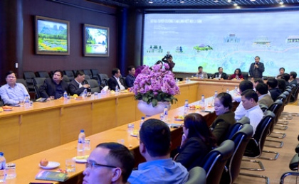 Các đồng chí lãnh đạo tỉnh khảo sát tuyến du lịch kết nối Chùa Hương - Tam Chúc - Bái Đính 4