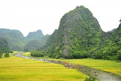 Ninh Bình sẽ tổ chức Tuần du lịch Ninh Bình 2019 “Sắc vàng Tam Cốc – Tràng An” vào tháng 5/2019 1