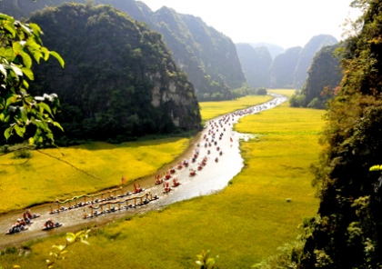 Sức hấp dẫn của Photo tour: “Sắc vàng Tam Cốc - Tràng An” 2