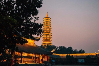 Bảo tháp – Biểu tượng tâm linh chùa Bái Đính 3