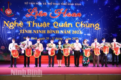 Khai mạc liên hoan nghệ thuật quần chúng tỉnh Ninh Bình năm 2022 3