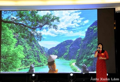 Khai mạc Hội thi Hướng dẫn viên giỏi tỉnh Ninh Bình năm 2022 3