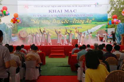 Tuần du lịch năm 2018 chủ đề Sắc vàng Tam Cốc – Tràng An chính thức được khởi động 1