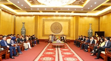 Đoàn đại biểu Quốc hội Vương quốc Campuchia thăm Ninh Bình 2