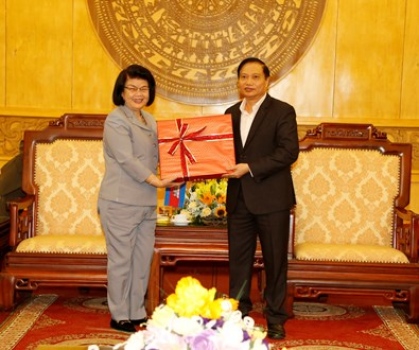 Đoàn đại biểu Quốc hội Vương quốc Campuchia thăm Ninh Bình 3