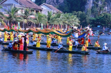 Mãn nhãn sắc vàng Tam Cốc trong tuần lễ du lịch Ninh Bình 3