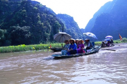 Mãn nhãn sắc vàng Tam Cốc trong tuần lễ du lịch Ninh Bình 10