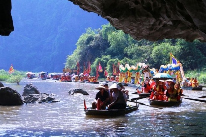 Mãn nhãn sắc vàng Tam Cốc trong tuần lễ du lịch Ninh Bình 11