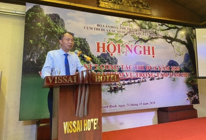 Cụm thi đua các Sở Du lịch khu vực phía Bắc tổng kết công tác thi đua năm 2020 và triển khai nhiệm vụ trọng tâm năm 2021 2