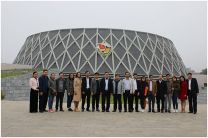 Đoàn công tác của tỉnh nghiên cứu khảo sát phát triển du lịch nông thôn tại hai tỉnh Sơn La và Điện Biên 1