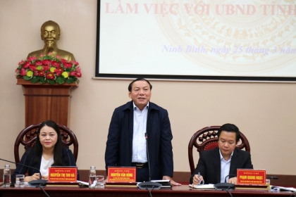 Thứ trưởng Nguyễn Văn Hùng: Năm Du lịch quốc gia 2021 tại Ninh Bình sẽ tạo động lực quan trọng phục hồi du lịch địa phương và cả nước 1