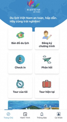 Ứng dụng Du lịch Việt Nam an toàn – Công cụ đồng hành với khách du lịch trong bối cảnh bình thường mới 2