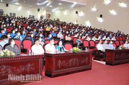 Khai mạc liên hoan nghệ thuật quần chúng tỉnh Ninh Bình năm 2022 2