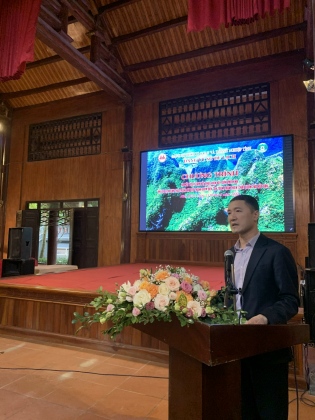 Chương trình ra mắt và ký cam kết giữa các đơn vị trong thực hiện mô hình văn minh du lịch tại Khu du lịch sinh thái Tràng An  3